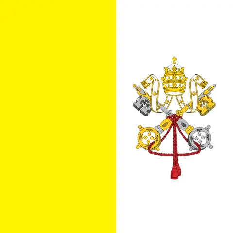 Flag Of Vatican City - TheFlags